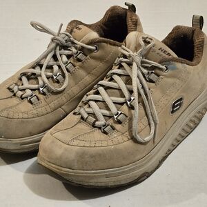 Sketchers Shape Ups Shoes Women's Sz 8.5 US BrownWalking Fit